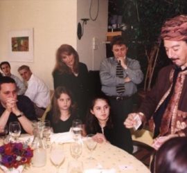 מופע רחוב בקובנט גארדן סתם בשביל התרגול